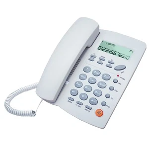 Corded Landline Phones For Home/Hotel/Office Stay Connected Wherever Are - Zdjęcie 1 z 13