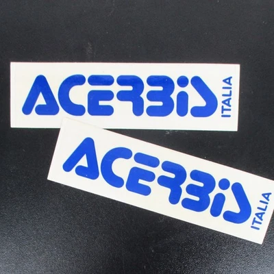 2 calcomanías adhesivas ACERBIS MOTOCROSS MX SX AHRMA SUPERCROSS GNCC MOTO-X Pit bike Foto 1 de 2