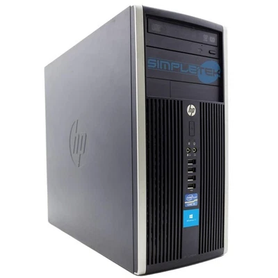 Hp 6200 Pro Mt I3 3.10ghz 16gb 240gb 2gb Gpu Computer Mini Tower  Ricondizionato - Immagine 1 di 4