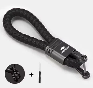 Leather Metal Keyring Keychain for Chevrolet - Picture 1 of 2