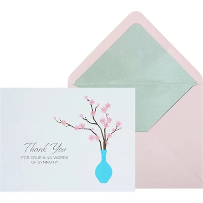 NIQUEA.D,  Sympathy Blossom Branch Boxed Note Cards - Image 1 of 4