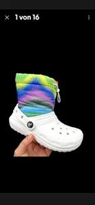 Crocs Kinder Leichte Schuhe gefüttert Gr29/30 - Bild 1 von 6