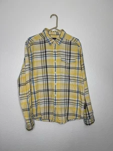 Patagonia Fjord Men's Plaid Long Sleeve Organic Cotton Flannel Shirt Size M Gorp - Picture 1 of 18