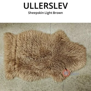 IKEA ULLERSLEV Sheepskin Light Brown 2'4" - Picture 1 of 1
