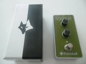 FOXGEAR squeeze COMPRESSOR/COMPRESSORE PEDALE PER CHITARRA ,NUOVO, boss - Imagen 1 de 1