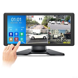 10.36" DVR Touch Screen Quad Monitor Bluetooth Multimedia MP5 For Caravan Truck - Picture 1 of 12