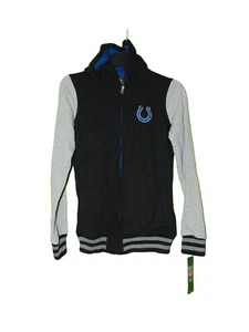 Indianapolis Colts Hoodie Jacket Large 14 Girls New - Picture 1 of 3