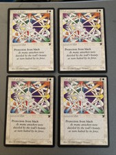 Wall of Light X4 Legends various conditions see pics Front Back