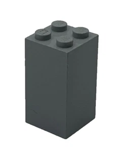 Lego 30145 Mattone Grigio Blu Chiaro 2x2x3 Elemento 4211650 - Foto 1 di 5