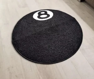 8 Ball Hypebeast Floor Mat Area Runner Rug Living Room Modern Accent Wool Carpet - Picture 1 of 3
