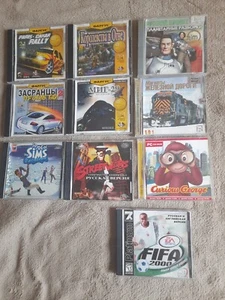 Set of 9 Game CD-ROMs Fargus, Russian project, Master Media, 7th Wolf - Picture 1 of 10