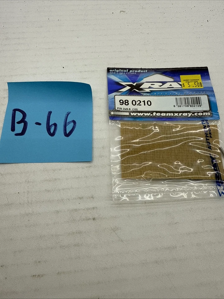 XRAY 2x9.8mm Polished Chrome Pin (10) [XRA980210] - Image 1 of 1