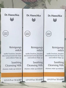 Dr Hauschka Soothing Cleansing Milk Cleanser Make Up Remover Sensitive 3 x 30ml - Picture 1 of 6
