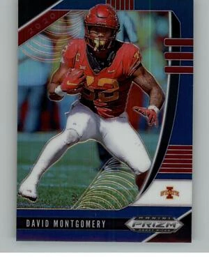 2020  Panini Prizm Draft Picks David Montgomery 27   Iowa State Blue - Image 1 of 2
