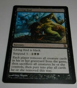 Living End Magic the Gathering MTG Time Spiral Rare Greg Staples EDH Commander - Bild 1 von 2