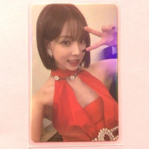 CALL ME WINTER Aespa TCG Red Dress Peace Foil KPOP IDOL CARD Purple Back - Picture 1 of 5
