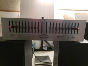 BSR EQ-110X 10 Band Stereo Frequency Graphic Equalizer - Bild 1 von 10