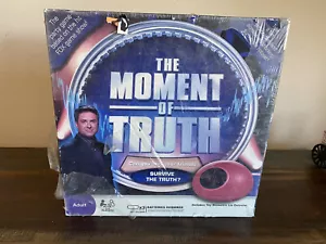 Vintage Neu in Verpackung 2008 Der Moment der Wahrheit Spiel, enthält Spielzeug biometrischen Lügendetektor - Bild 1 von 10