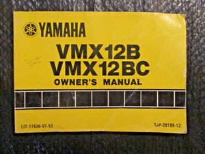 YAMAHA VMX 12B AND 12BC OWNERS MANUAL. - Bild 1 von 1