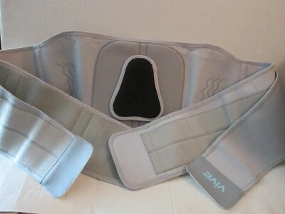 Soporte de soporte para espalda Vive con almohadilla lumbar extraíble prevención de lesiones gris SUP1040GL Foto 1 de 4
