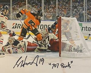 Scott HARTNELL Signed 8x10 Photo! Philadelphia Flyers LEGEND! “707 Points! W/COA