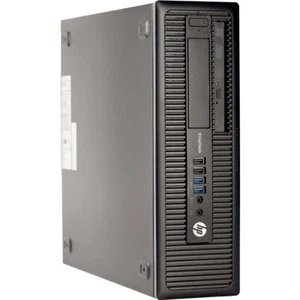 HP Desktop i7 Computer PC SFF 16GB RAM 512GB SSD Windows 10 Pro Wi-Fi DVD/RW - Picture 1 of 5