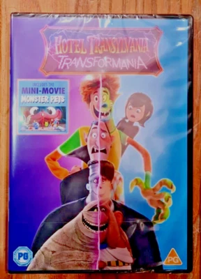 HOTEL TRANSYLVANIA TRANSFORMANIA         BRAND NEW SEALED GENUINE UK DVD - Image 1 of 2