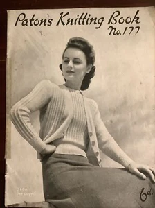 Vintage Patons Knitting Book No. 167 Woman’s Patterns Design & Instructions - Picture 1 of 9