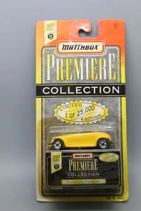 MATCHBOX PREMIERE COLLECTION SERIE 5 PLYMOUTH PROWLER AMARILLO EDICIÓN LIMITADA NUEVO EN PAQUETE - Imagen 1 de 3