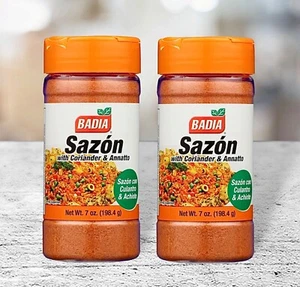 2 BADIA SAZON WITH CORIANDER AND ANNATTO – 7 OZ Each - Picture 1 of 2