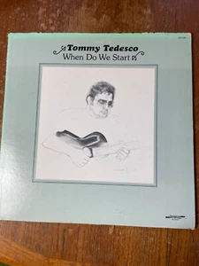 Tommy Tedesco – When Do We Start LP Vinyl Original Inserts 1978 VG - Picture 1 of 7