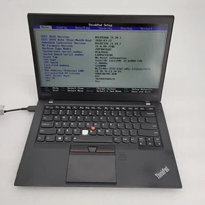 Lenovo ThinkPad T460s Core i5-6200U 2.3GHz 12GB RAM No HDD 14" -*** Boot to Bios - Picture 1 of 17