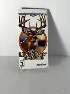 Cabelas Legendary Adventures PSP MANUAL ONLY Insert Booklet Authentic - Picture 1 of 2