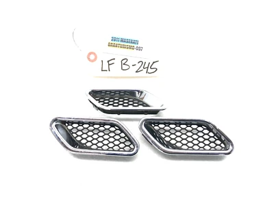 2008-2019 MASERATI GRANTURISMO S M145 LEFT DRIVER FRONT FENDER VENT GRILL SET OE - Image 1 of 4
