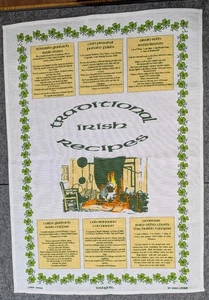 Irishgold Traditional Irish Recipes Küche Geschirrtuch Geschirrtuch von Irish Looms - Bild 1 von 9