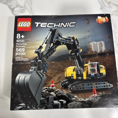 LEGO TECHNIC 42121 Heavy-Duty Excavator- 569 pcs- New Sealed ( box damage) - Image 1 of 4