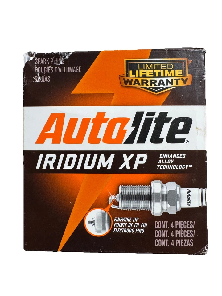 Paquete de 4 bujías AUTOLITE IRIDIUM XP6043 Foto 1 de 3