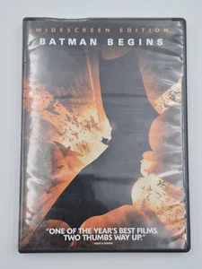 Batman Begins Movie DVD Fullscreen Christian Bale Liam Neeson Katie Holmes - Picture 1 of 3