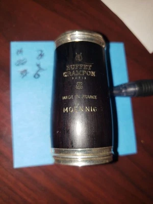 #6 Буфет Crampon Moennig R13 B65 кларнет бочка-серебряные кольца, новый логотип! - Изображение 1 из 3