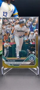 🔥Cal Raleigh🔥Oro/50🔥2025 MLB Topps Ahora #384 - 38 jonrones en la primera mitad - Imagen 1 de 6