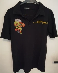 Damen T-Shirt, Poloshirt, Ed Hardy, Größe XXL - Bild 1 von 5