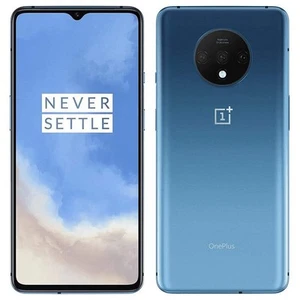 OnePlus 7T blauw 256 GB dual sim redelijk goede staat - Afbeelding 1 van 2