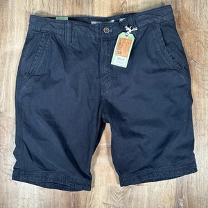 NUEVO Pantalones Cortos Fat Face Para Hombre Talla 38 Ocean Navy Chino Cove Frente Plano 5 Bolsillos - Imagen 1 de 6