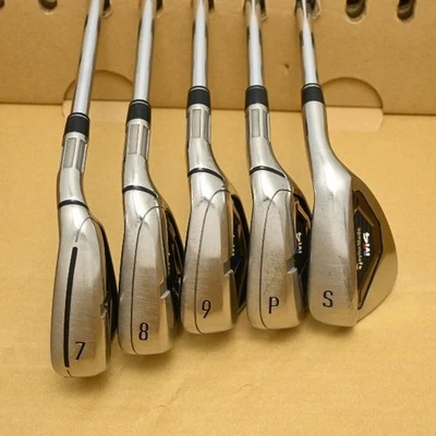TaylorMade M4 Iron Set 5pcs 7-9, PW, SW REAX 90 JP Steel Flex R - Image 1 of 4