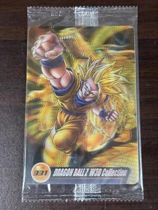 No.331 Son Goku Ryuken 3D Dragon Ball Wafer Card Morinaga JP Sealed - Picture 1 of 3