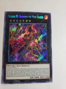 Yu-Gi-Oh! TCG Number 89: Diablosis the Mind Hacker Brothers of Legend BROL-EN073 - Picture 1 of 2