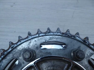 99-07 Suzuki GSXR1300 Hayabusa PL1252-1. rear sprocket and chrome carrier - Picture 1 of 11