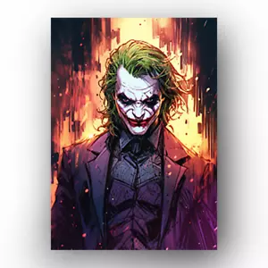 Tarjeta de boceto limitada de The Joker #8 5/50 firmada por PaintOholic - Imagen 1 de 3