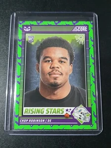 Chop Robinson - Score-a-Treat Football 2024 - Dolphins - Rising Stars - Bats RC - Bild 1 von 2