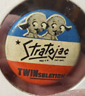 Stratojack Twinsulation Twin Lambs Pin Button Christmas Stocking Stuffer Htf